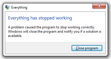 Everything Has Stopped Working