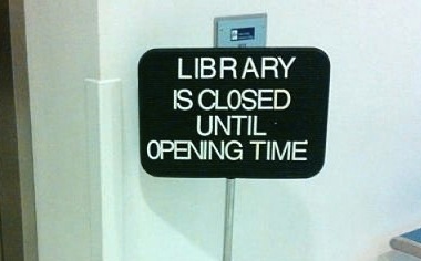 Library Closed